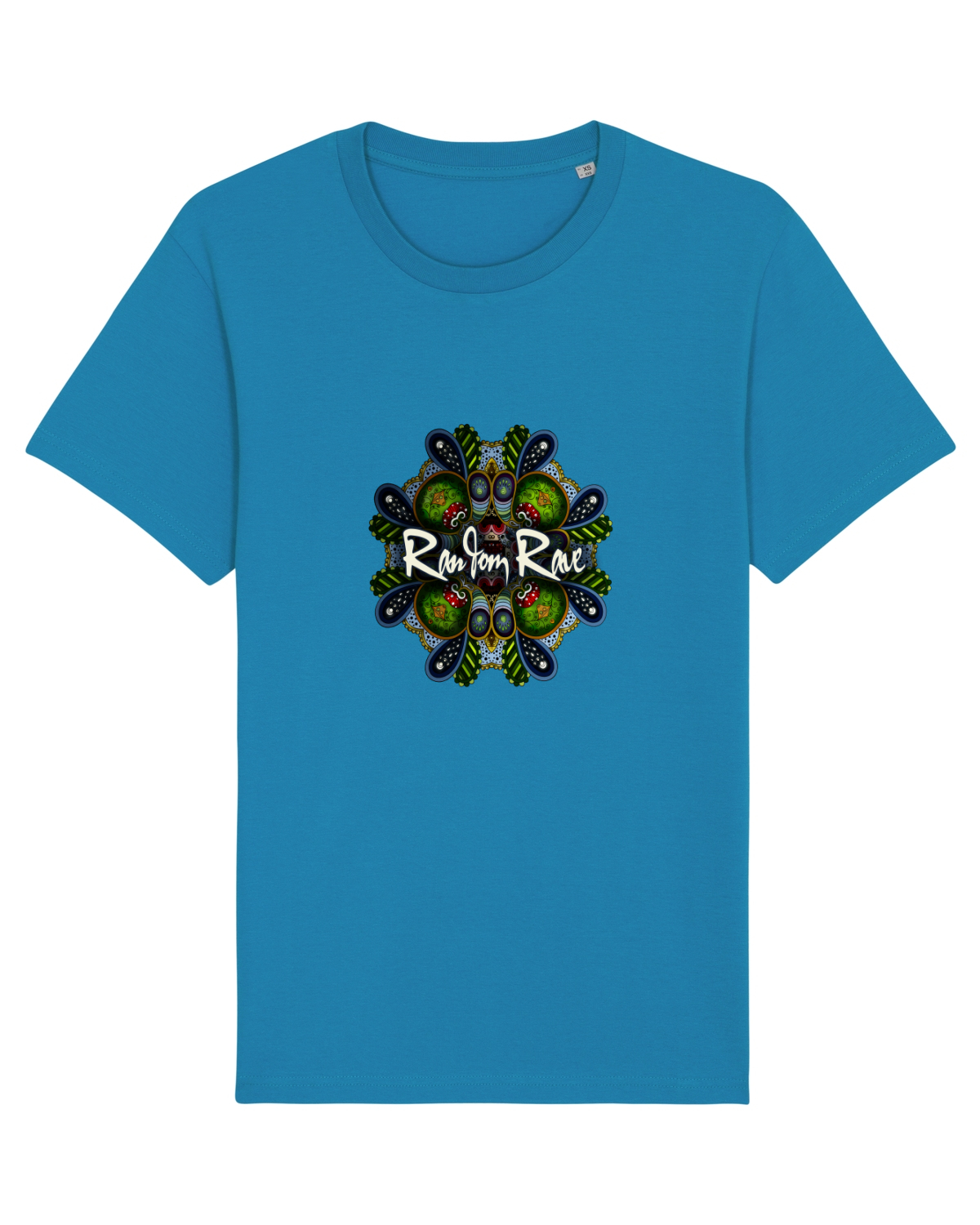 Tricou mânecă scurtă Unisex Rocker Azur