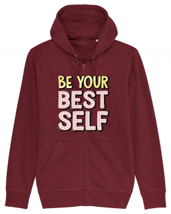 Be Your Best Self Burgundy