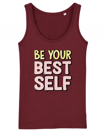 Be Your Best Self Burgundy