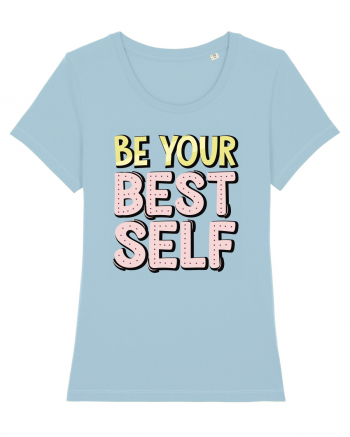 Be Your Best Self Sky Blue