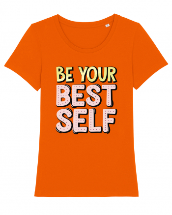 Be Your Best Self Bright Orange