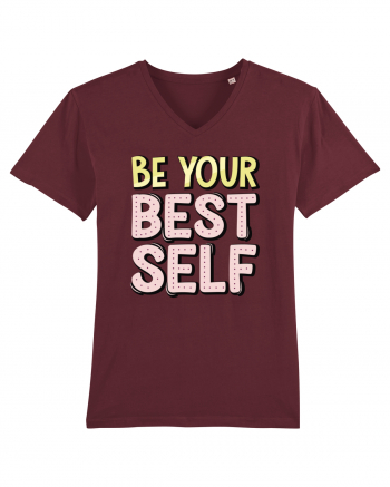 Be Your Best Self Burgundy