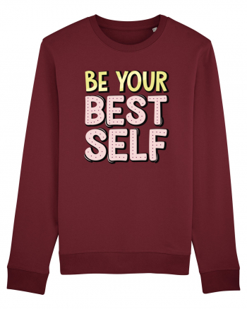 Be Your Best Self Burgundy