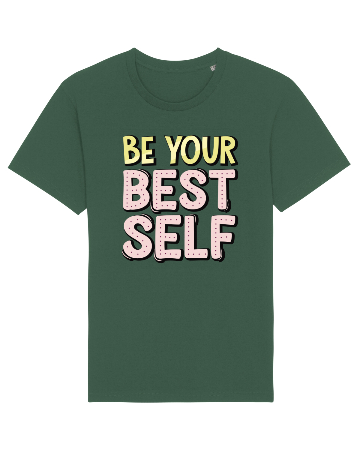 Tricou mânecă scurtă Unisex Rocker Bottle Green