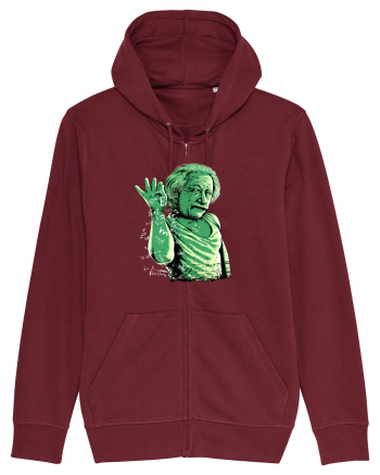 Albert Einstein Burgundy