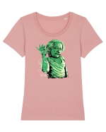 Albert Einstein Tricou mânecă scurtă guler larg fitted Damă Expresser