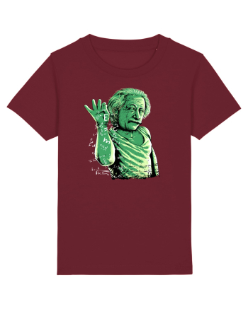 Albert Einstein Burgundy