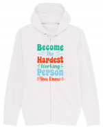 Become The Hardest Working Person You Know Hanorac cu fermoar Unisex Connector