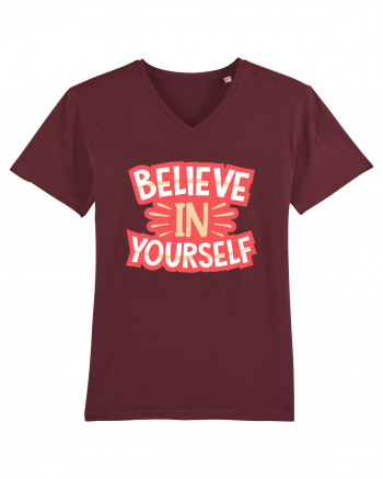 Believe In Yourself Burgundy