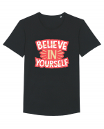 Believe In Yourself Tricou mânecă scurtă guler larg Bărbat Skater