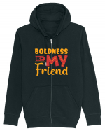 Boldness Be My Friend Hanorac cu fermoar Unisex Connector