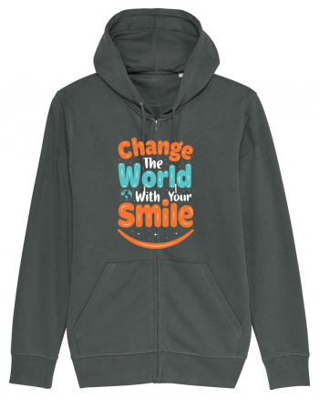 Change The World With Your Smile Anthracite