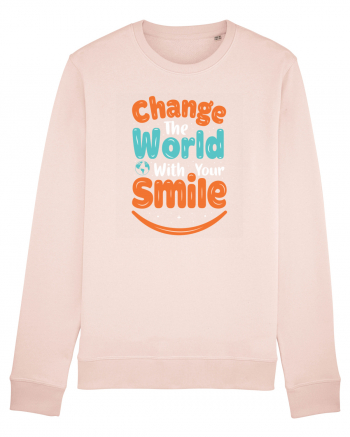 Change The World With Your Smile Candy Pink