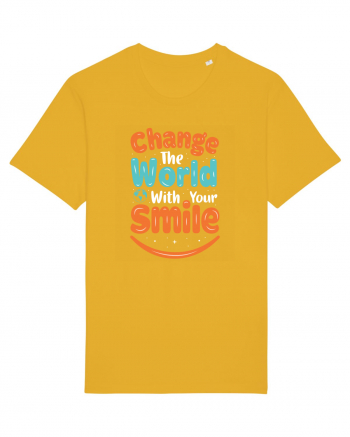 Change The World With Your Smile Spectra Yellow