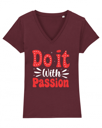 Do It With Passion Burgundy