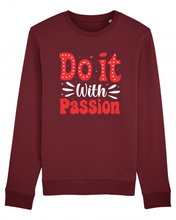 Do It With Passion Burgundy