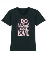 Do What You Love Tricou mânecă scurtă guler V Bărbat Presenter