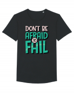 Don't Be Afraid To Fall Tricou mânecă scurtă guler larg Bărbat Skater