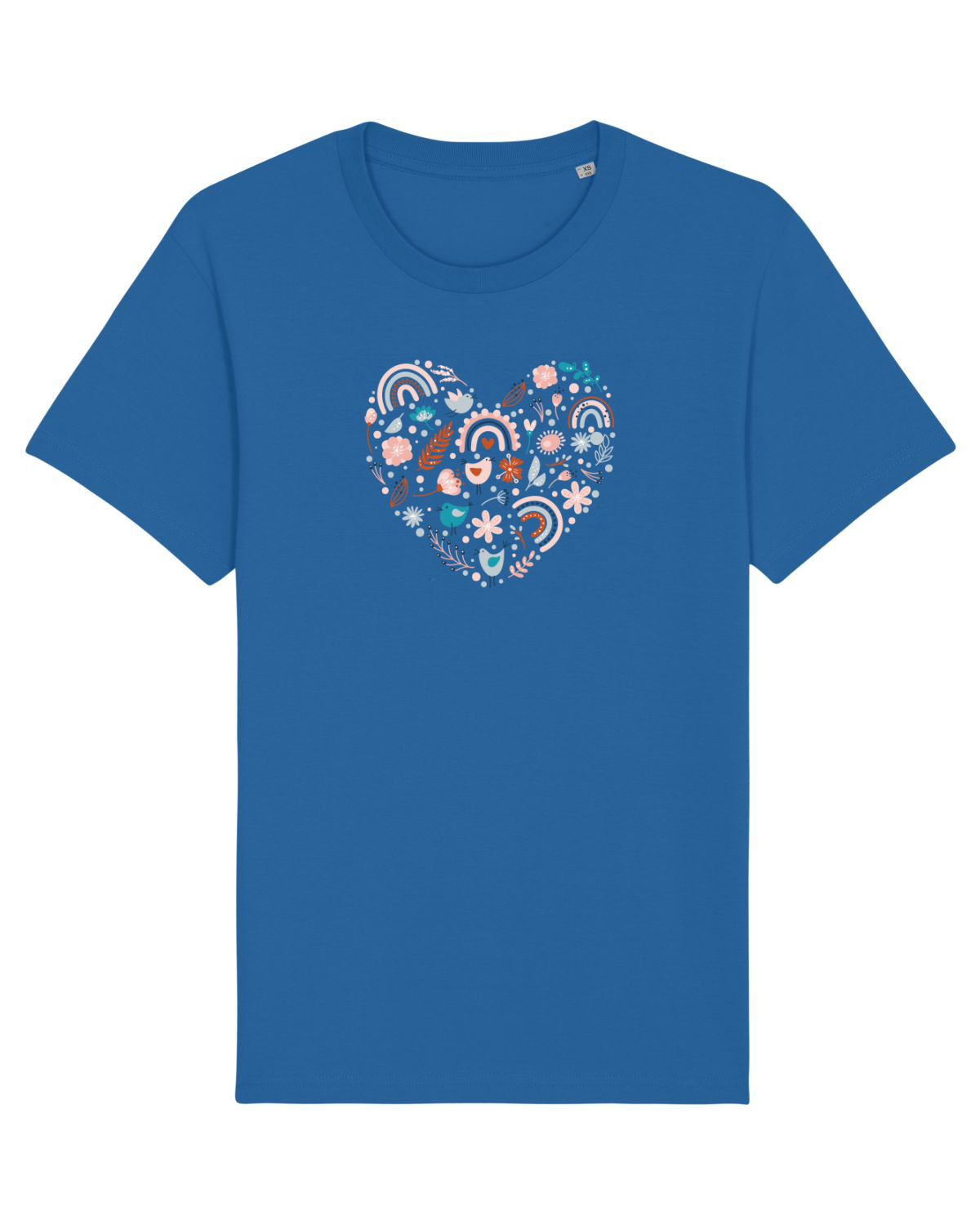 Tricou mânecă scurtă Unisex Rocker Royal Blue