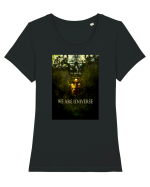 We are One Tricou mânecă scurtă guler larg fitted Damă Expresser