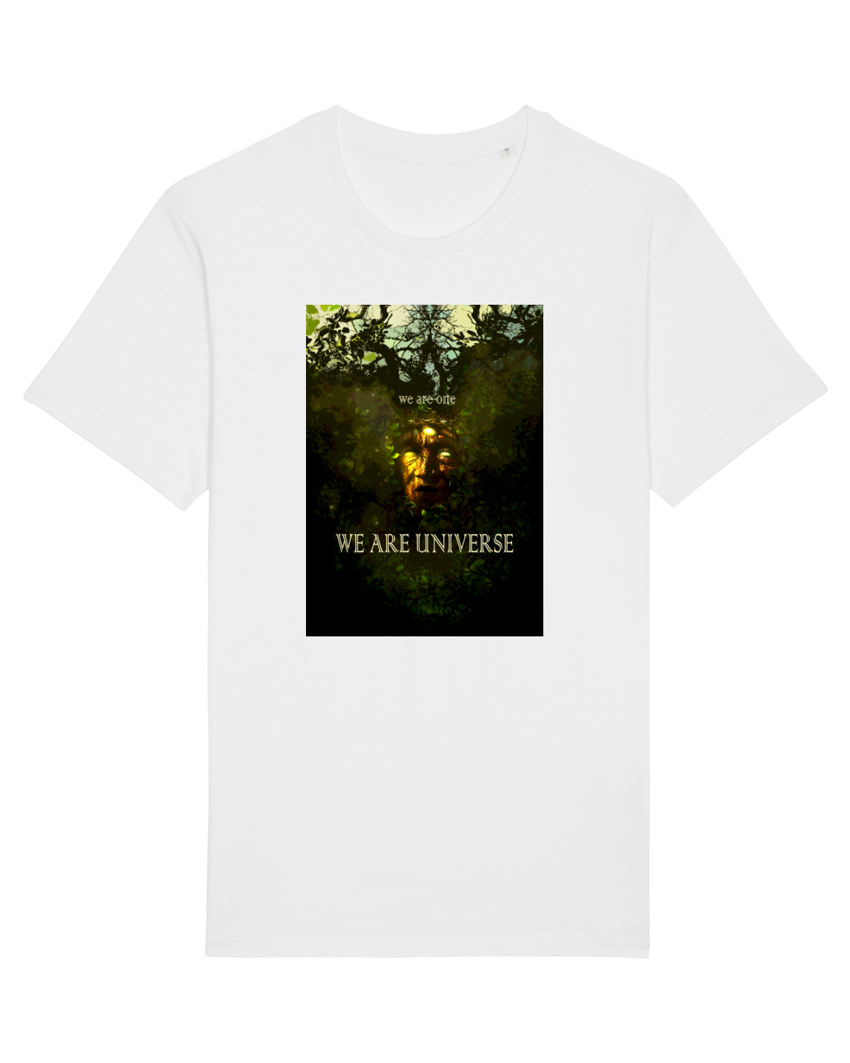 Tricou mânecă scurtă Unisex Rocker White