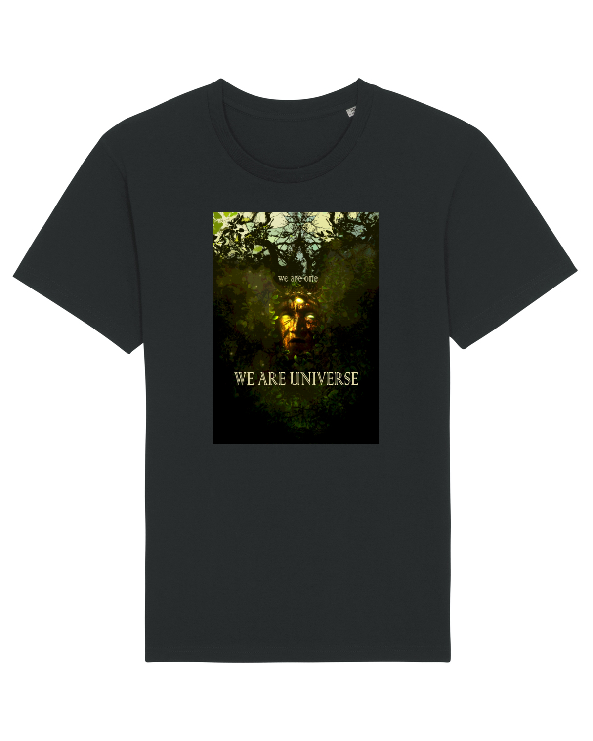 Tricou mânecă scurtă Unisex Rocker Black