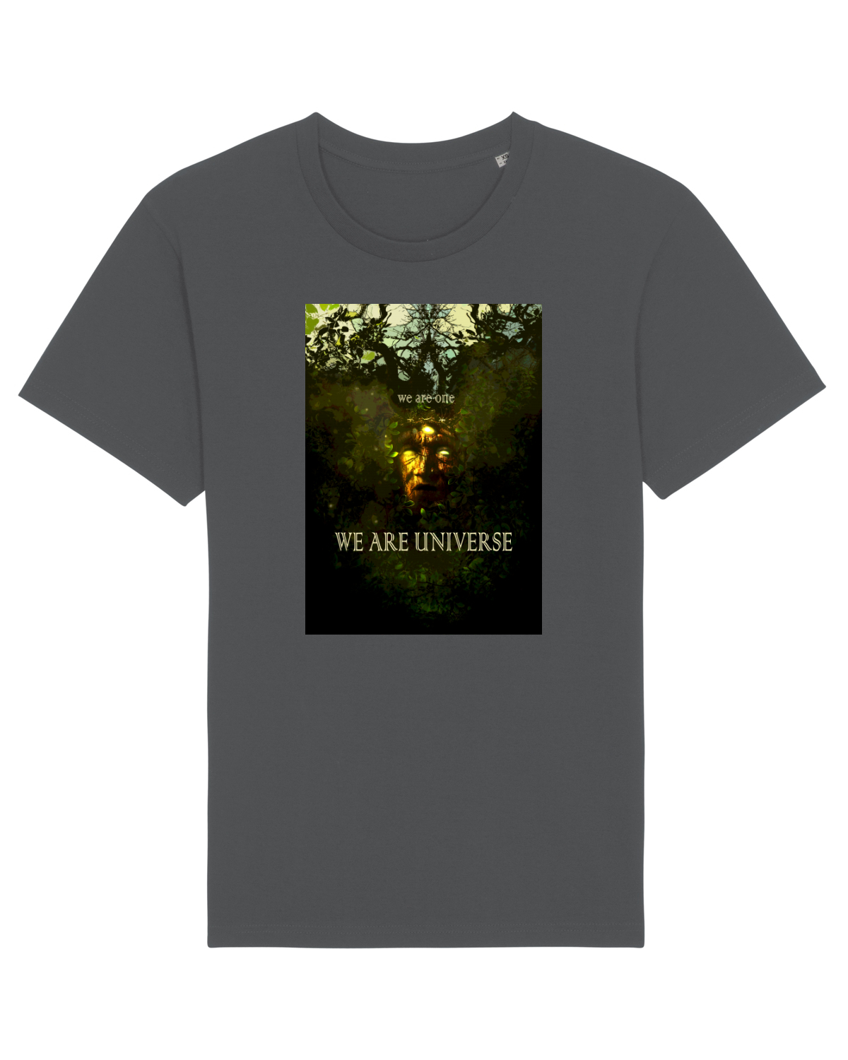 Tricou mânecă scurtă Unisex Rocker Anthracite