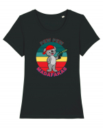 Funny Kola With Gun Tricou mânecă scurtă guler larg fitted Damă Expresser