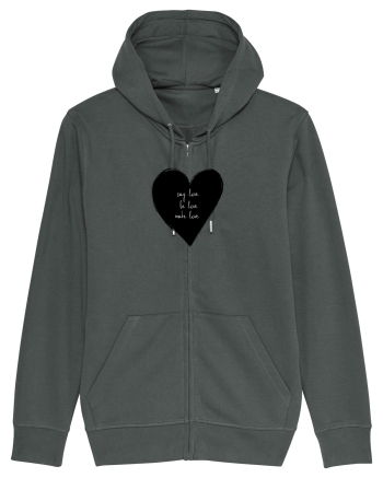 Say Love, Be Love, Make Love Anthracite