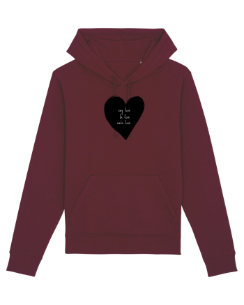Say Love, Be Love, Make Love Burgundy