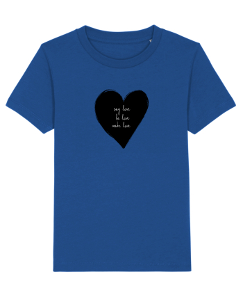 Say Love, Be Love, Make Love Majorelle Blue