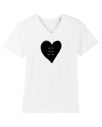 Say Love, Be Love, Make Love White