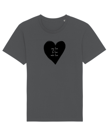 Say Love, Be Love, Make Love Anthracite