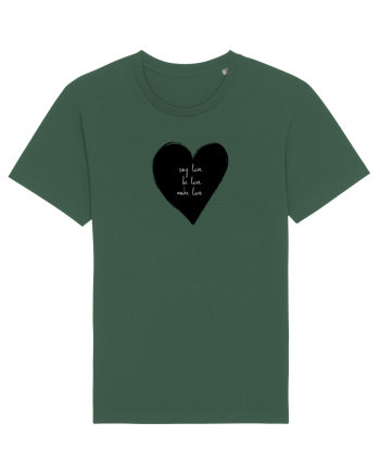 Say Love, Be Love, Make Love Bottle Green