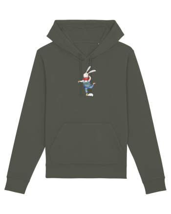 Ice Skating Bunny Khaki