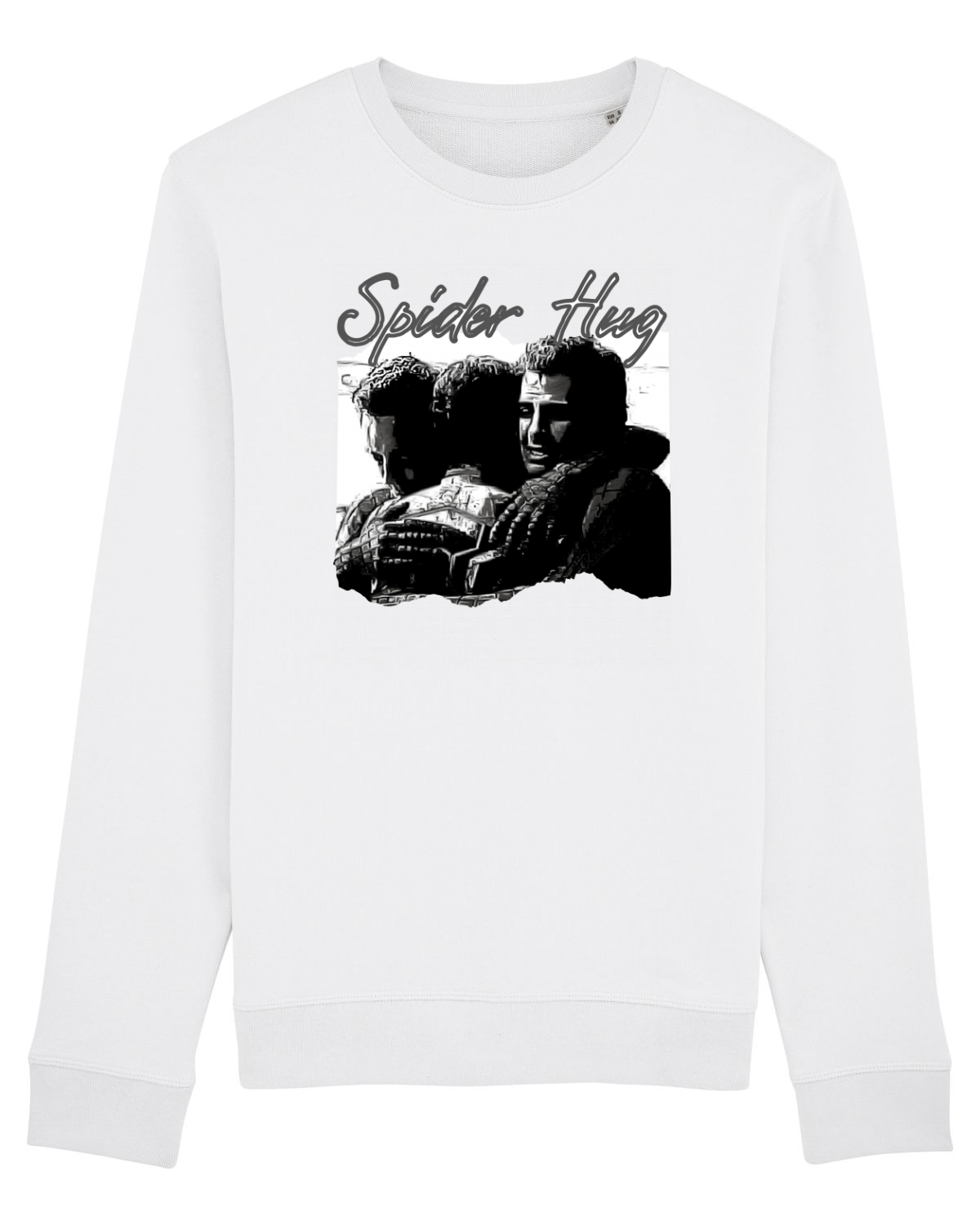 Bluză mânecă lungă Unisex Rise White