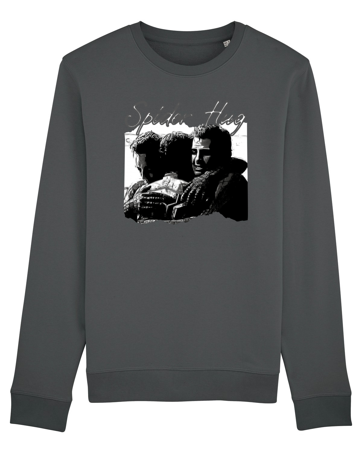 Bluză mânecă lungă Unisex Rise Anthracite