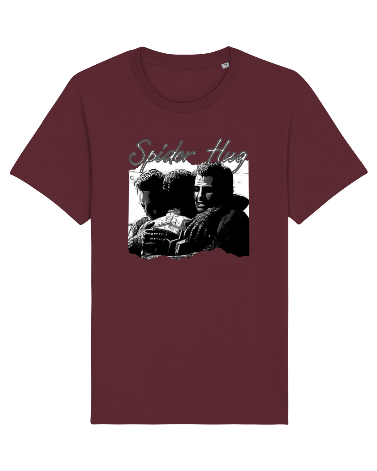 Tricou mânecă scurtă Unisex Rocker Burgundy