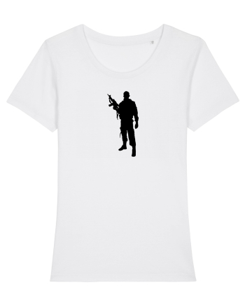 Airsoft Player White