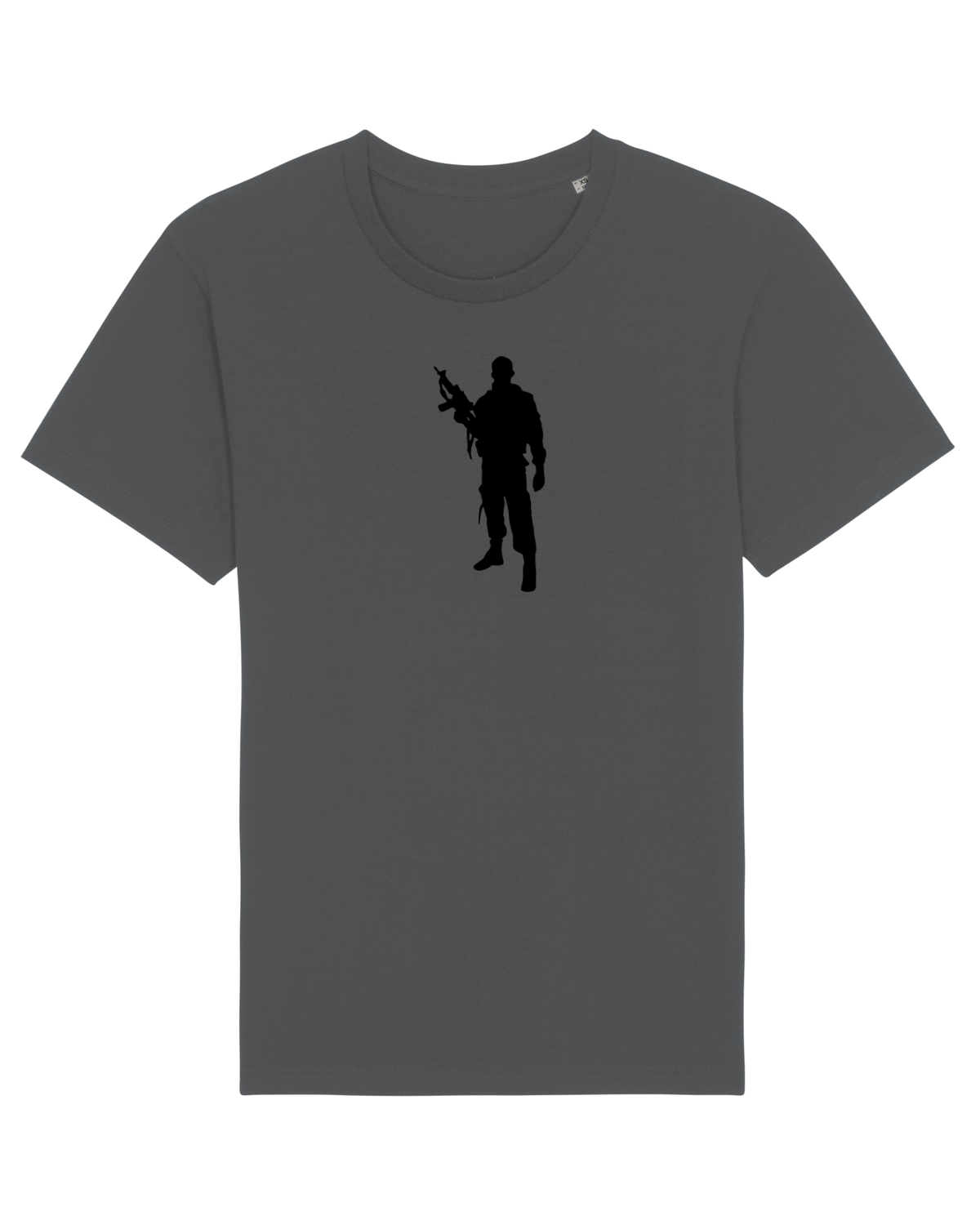 Tricou mânecă scurtă Unisex Rocker Anthracite