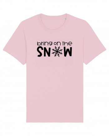 Bring On The Snow Cotton Pink