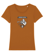 Death Shot Tricou mânecă scurtă guler larg fitted Damă Expresser