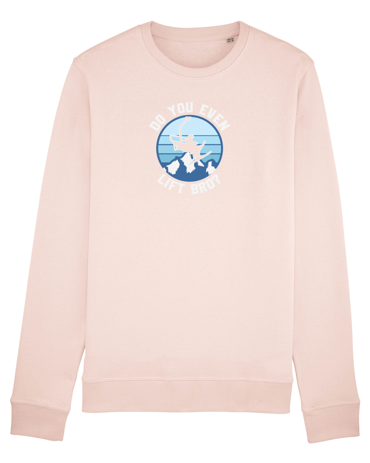 Bluză mânecă lungă Unisex Rise Candy Pink