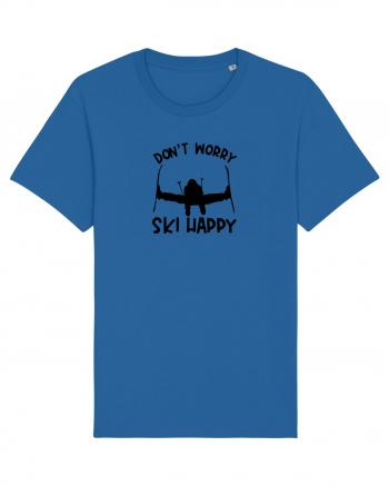 Don't Worry, Ski Happy Royal Blue