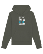 Eat Sleep Ski Repeat Hanorac Unisex Drummer
