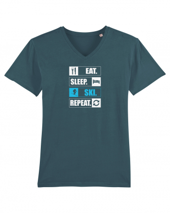 Eat Sleep Ski Repeat Stargazer