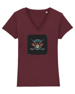 Hockey Gang Tricou mânecă scurtă guler V Damă Evoker