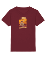 I Love Snowboarding Tricou mânecă scurtă  Copii Mini Creator