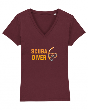 SCUBA DIVER Burgundy