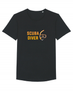 SCUBA DIVER Tricou mânecă scurtă guler larg Bărbat Skater